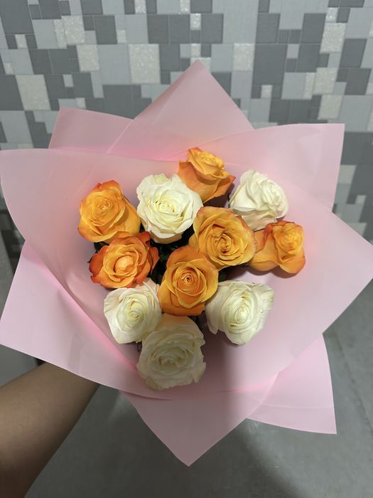 Роза букет  11шт