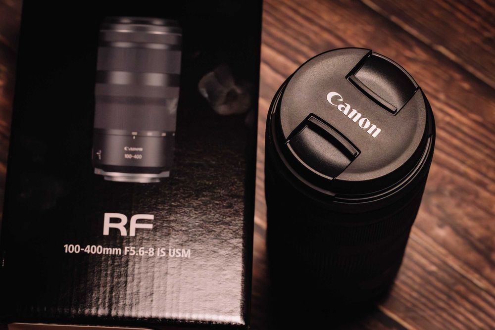 VAND Canon RF 100-400mm F5.6-8 IS USM impecabil practic nou