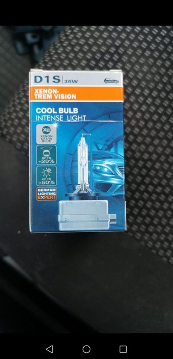 Becuri  led și xenon d1s d2s D3S   H⁷7ed 6000k