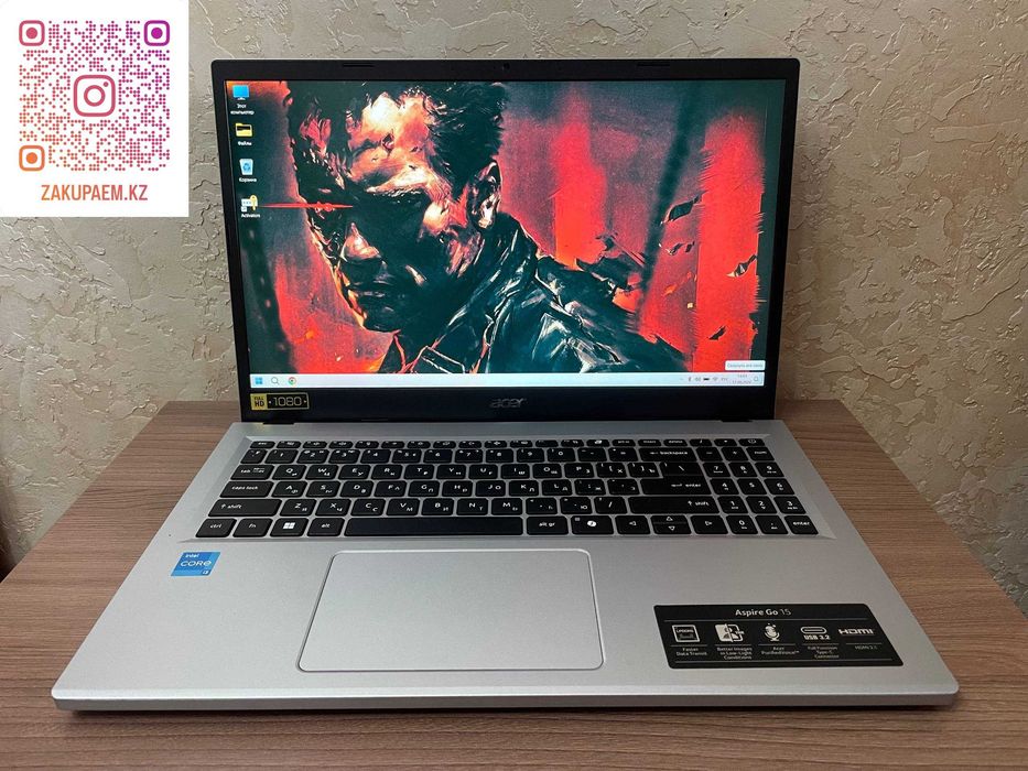 Acer Go 15 /Core i3-N305/8Gb Ram/512+120Gb ssd/