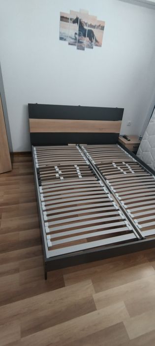 Легло(160/200) с две подматрачни рамки(80/200) (без матрак)
