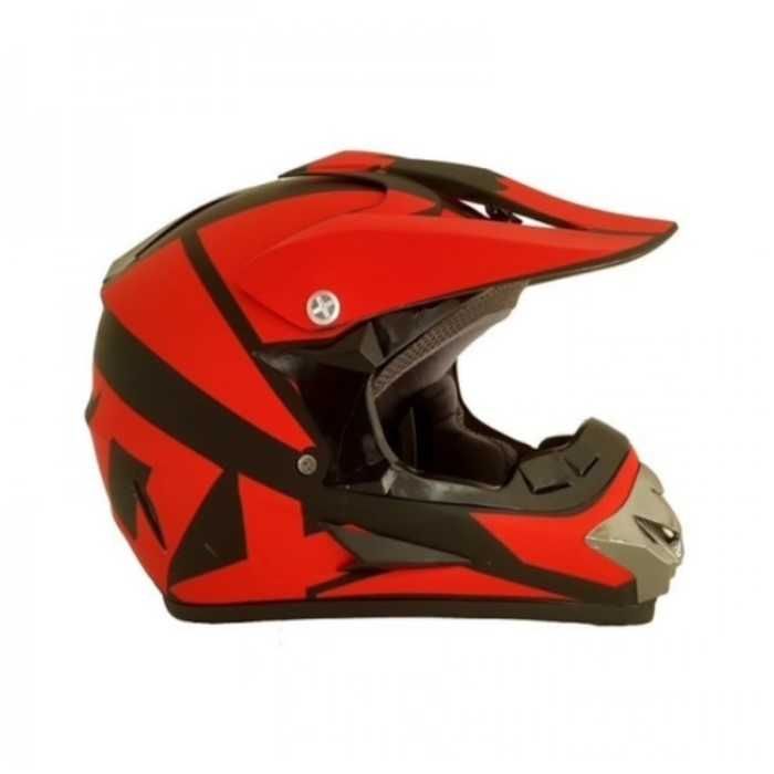 Кросова каска Automat, Размер S, М и L Червен