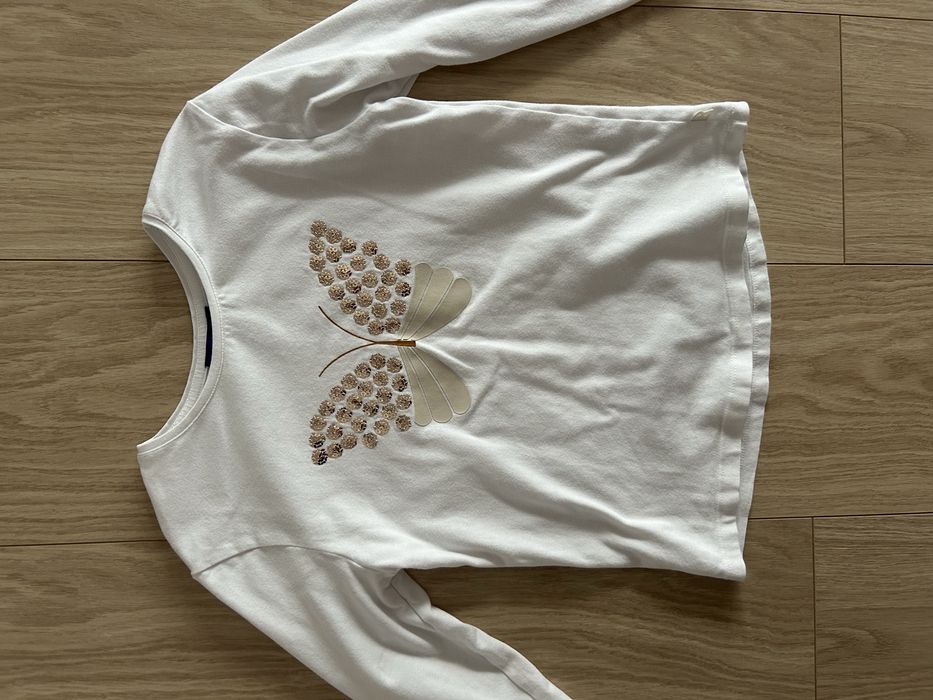 Bluze albe fetite OKAIDI 2 buc