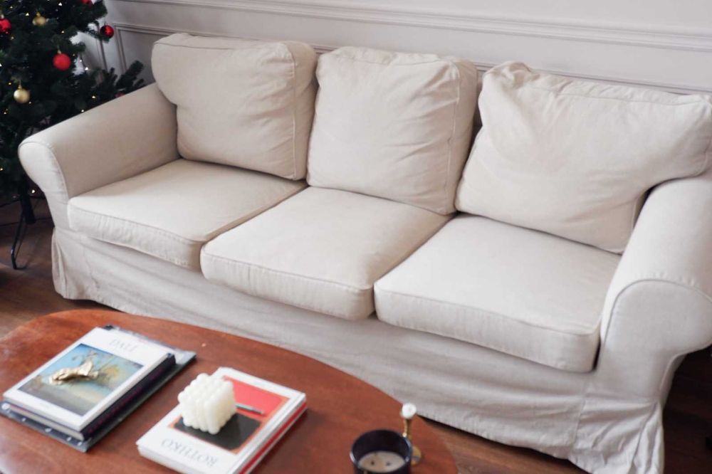 IKEA EKTORP комплект 3-местен и 2-местен диван – отлично състояние