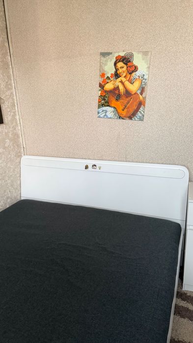Кровать 160х200. Состояние среднее