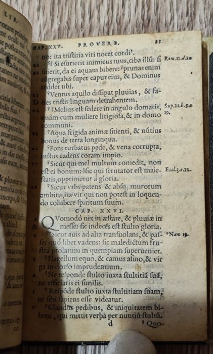 Изключително рядко издание!ПРИТЧИ, ЕКЛИСИАСТ И ПЕСЕН НА ПЕСНИТЕ -1564г