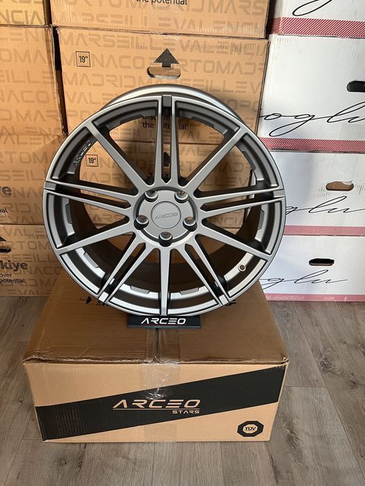 Jante R18 5x112 Arceo Mallorca Noi Audi A3 A4 A5 A6 A7 A8 Q3 Q5 Q7 Mercedes C E S CLA CLS GLC GLE BMW G20 G30 F40 X1 X3 VW Golf Passat Tiguan
