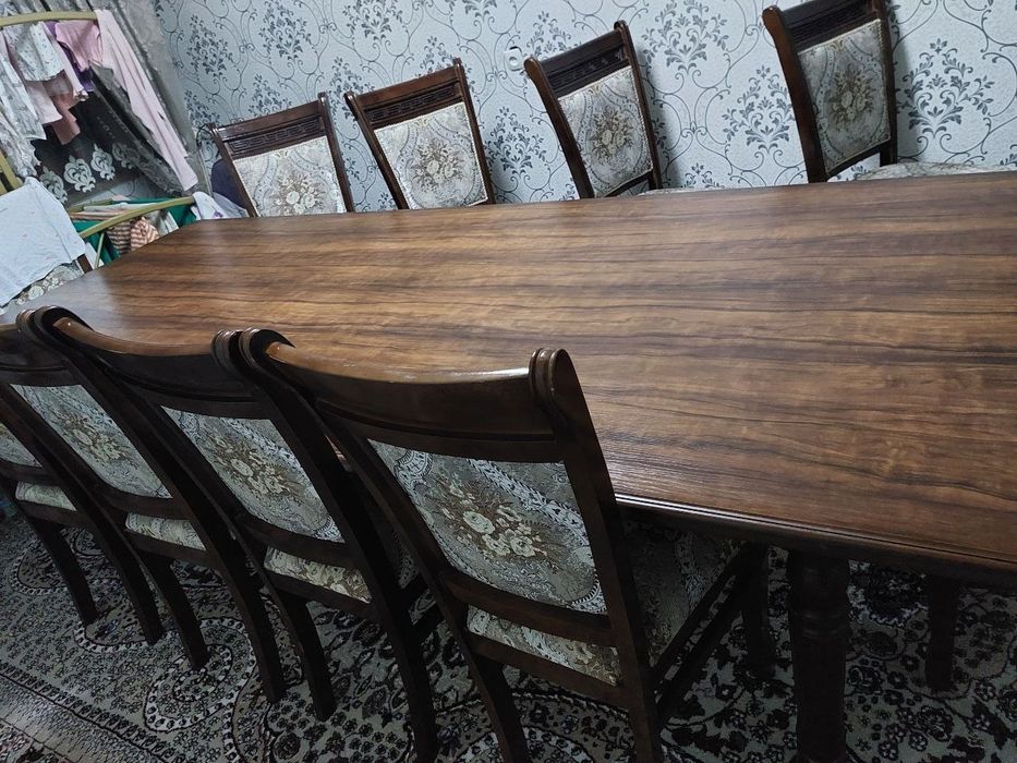 Стол стуля 12 персон