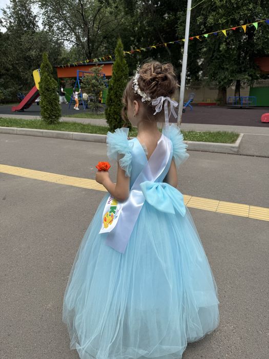 Платье детское пышное