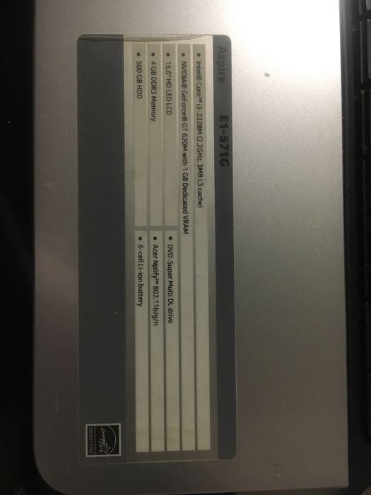 Продам Ноутбук acer