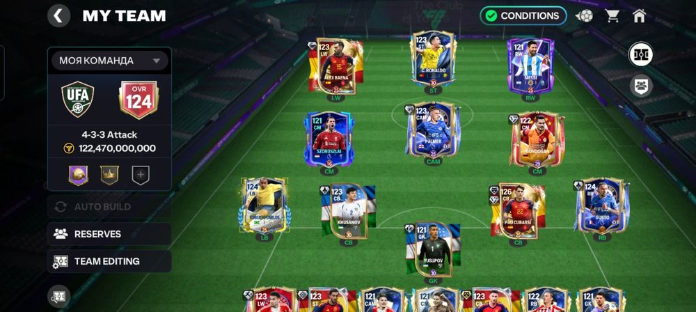 Fifa mobile akavunt sotiladi