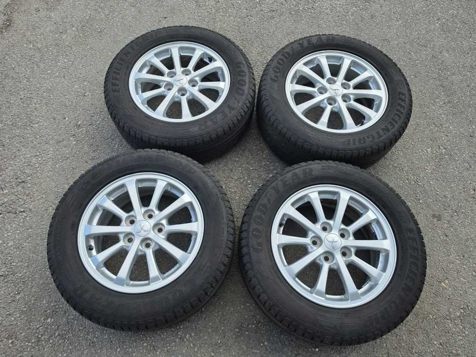 4 бр. Гуми 215/65 R16 с алуминиеви джанти 5x114.3 Mitsubishi Kia Honda Hyundai Toyota