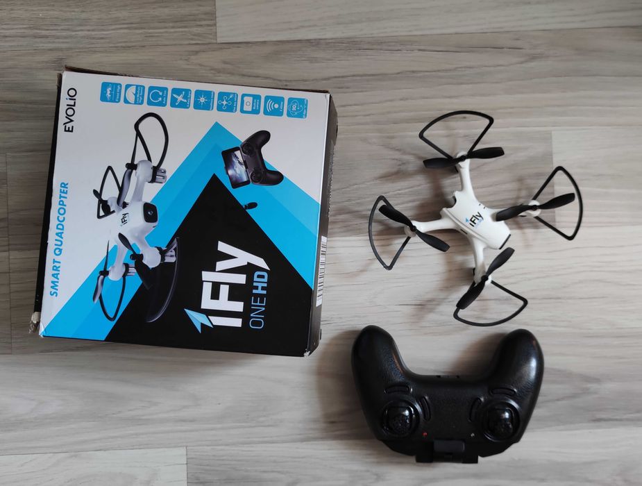 Dezmembrez Drona Evolio iFly One HD, acumulator, telecomanda/camera HD
