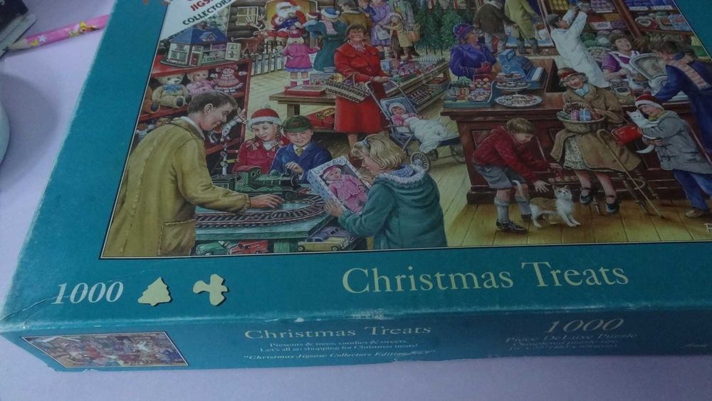 Коледен пъзел , 1000 части.