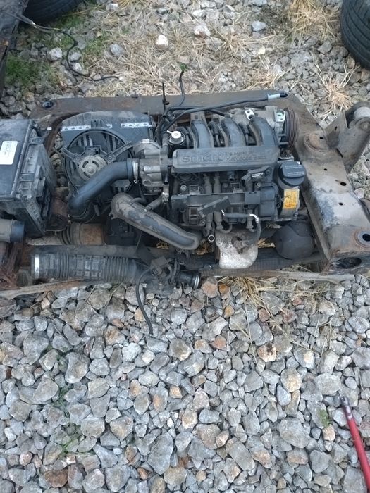 Smart for two заден мост с всичко на него.