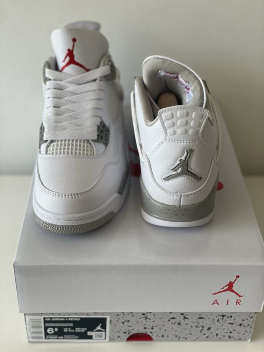 Air Jordan 4 Retro Oreo White Full Box Verificare Colet