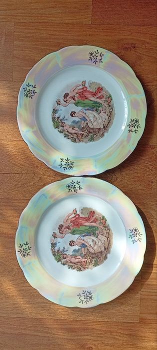 Оригинал! Набор фарфоровых блюд «Мадонна» ГДР (5 предметов)