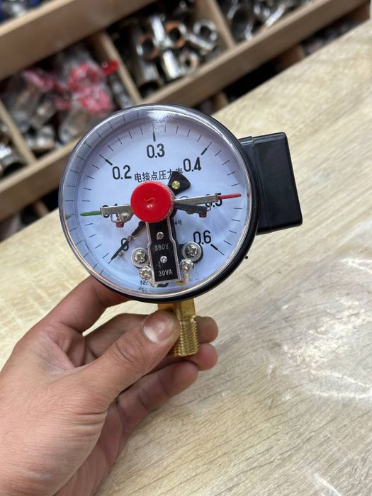 Манометр ассортимент ЕКМ 0.6Мпа   1.Мпа   1.6. Мпа