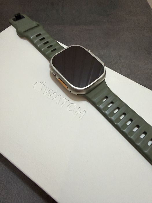 Apple Watch Ultra 2 – impecabil, full box, 4 curele, factura