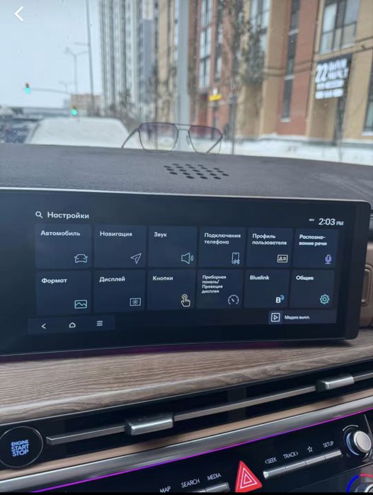 Русификация панели приборов, меню