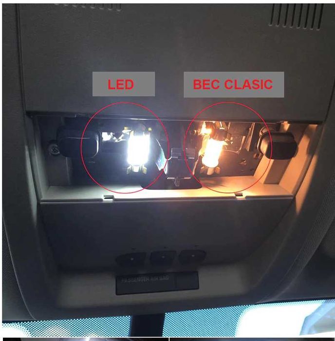 Led C5W 4014 Parasolar Plafoniera Canbus Festoon  28mm 31mm