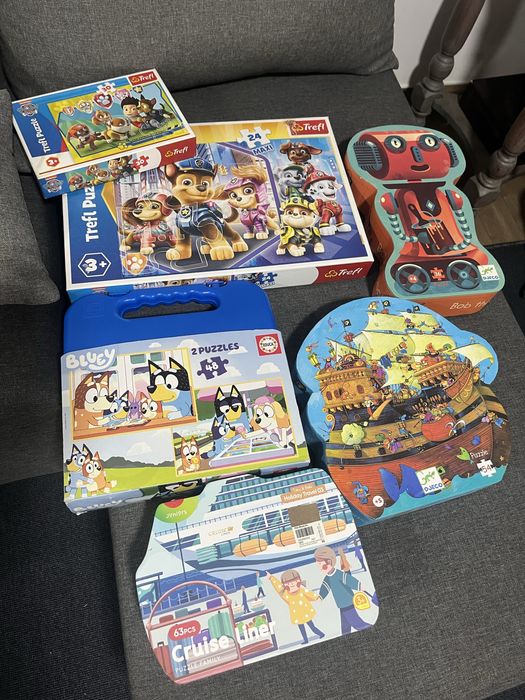 Двтаки пъзели Djeco