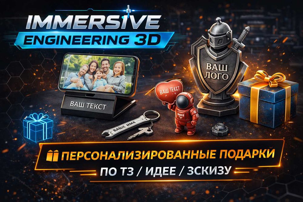 Студия 3D-Печати Immersive Engineering 3D