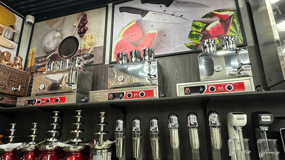 Самовар для бардак чай (черный квадратный)