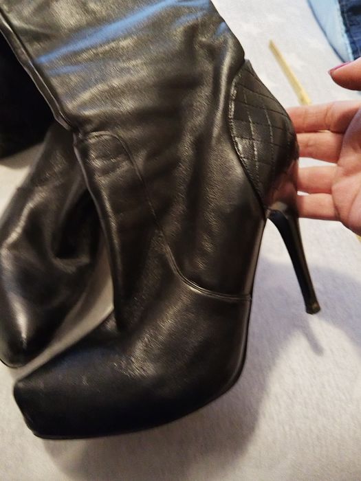 Cizme guess piele naturala