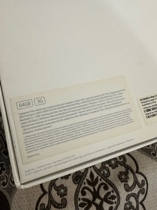 Продам планшет айпад на 64гб