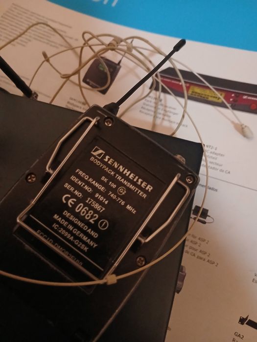 Golovnoy distansionniy mikrofon ZENNHISER