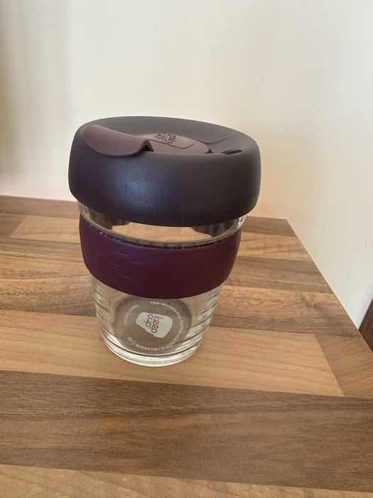 Стъклена термо чаша