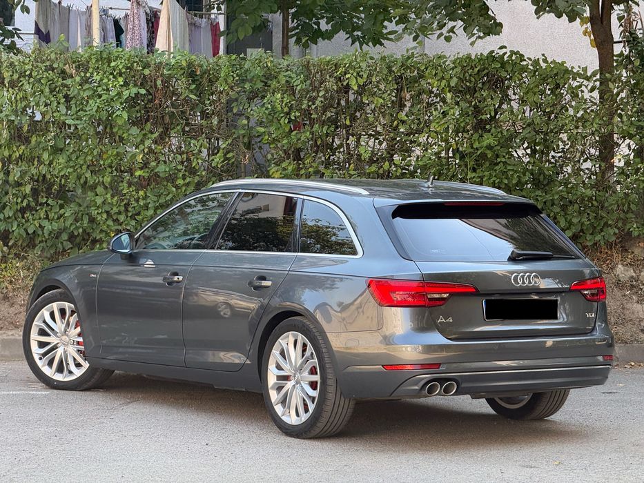 Audi A4 B9 ULTRA 2.0 TDi 2017 EURO 6 Automat Stronic 7+1 ceasuri plasma/interior Full S-line
