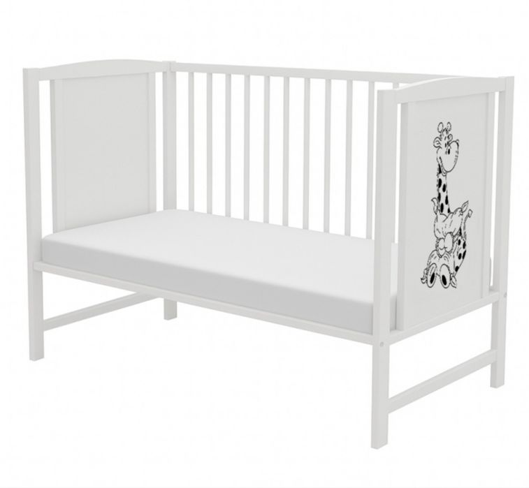 Patutul Bria alb 120x60 cm