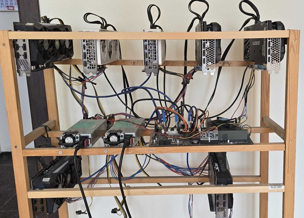 Майнинг риг RTX 3070