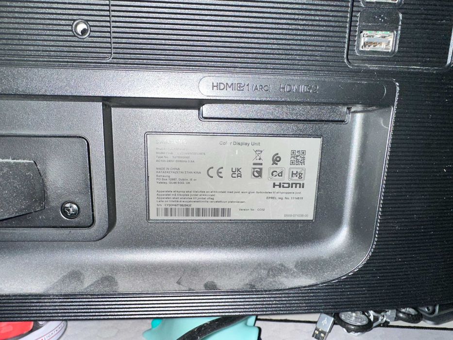 Monitor Samsung S27BM500EU SMART 27" HDMI, USB, Bluetooth, wifi, black