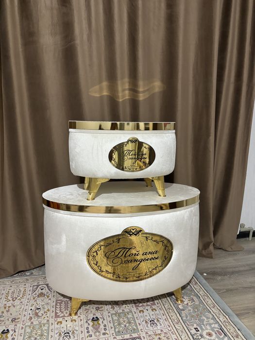 Тойана сандық ақ түсті