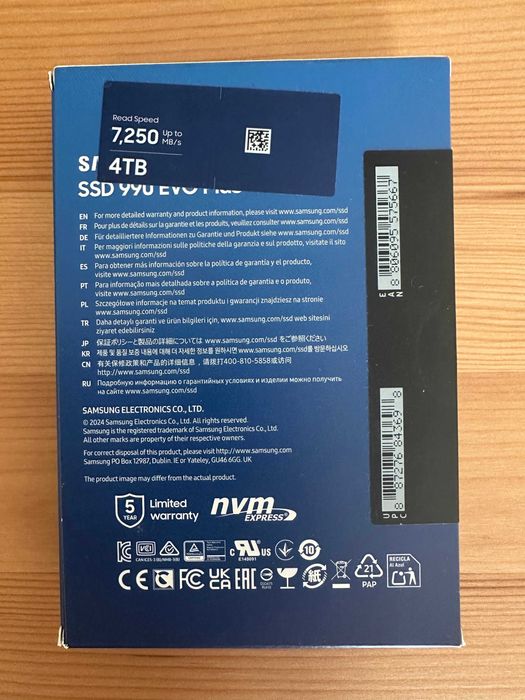 Samsung SSD 990 Evo Plus 4TB
