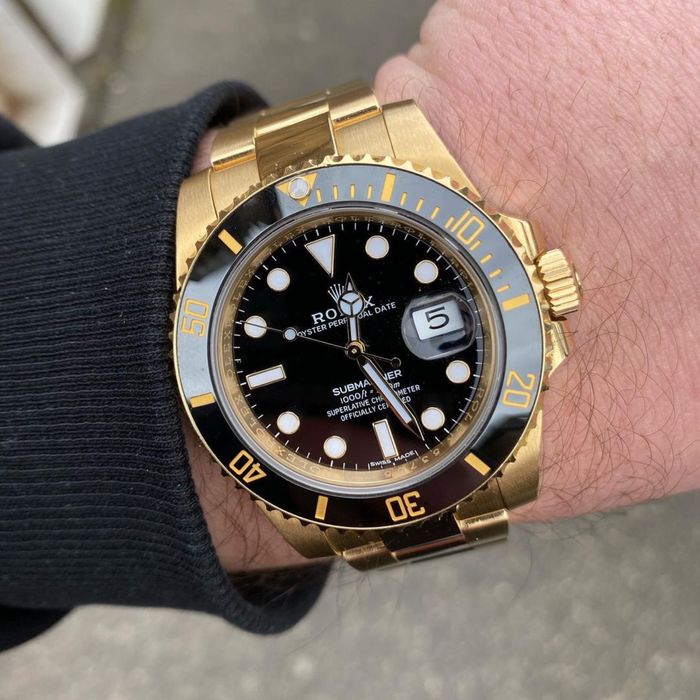 ceas rolex submariner black dial