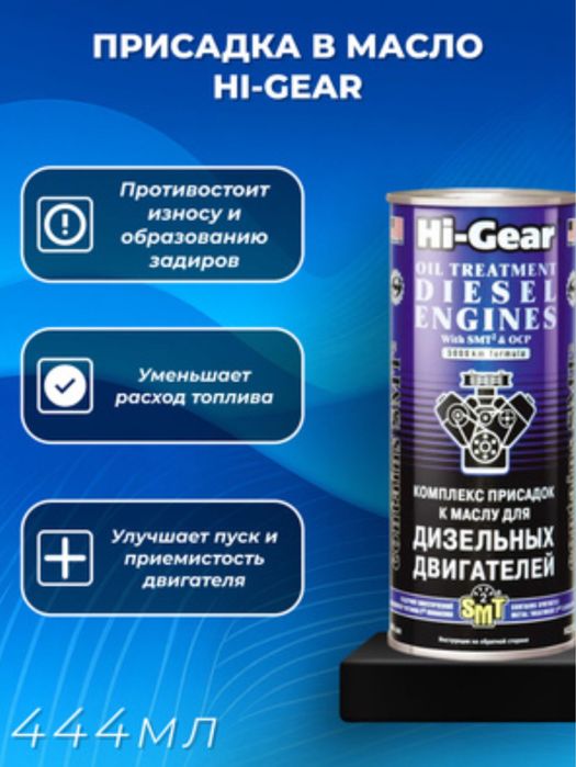 Автоприсадки Hi-Gear