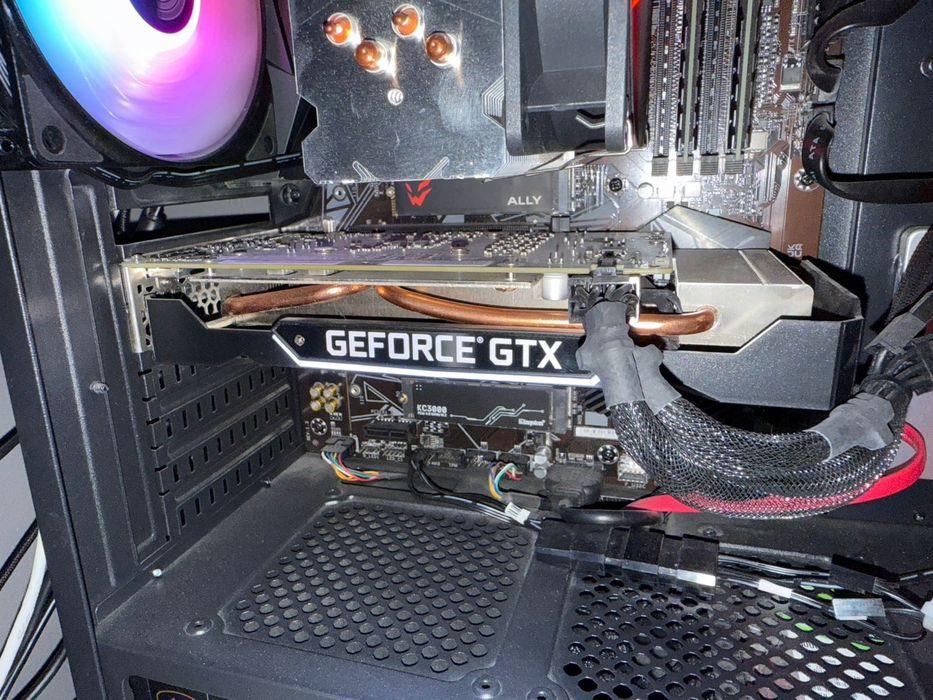 Видеокарта Palit 1660 TI 6 gb