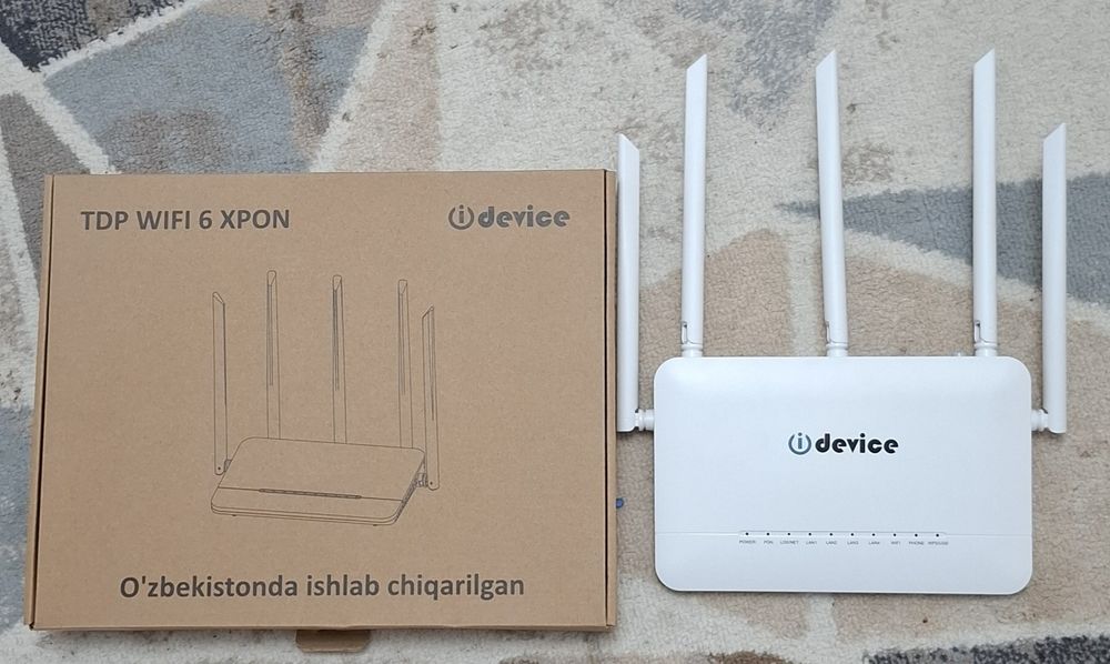 Wifi 6 router iDevice GPON