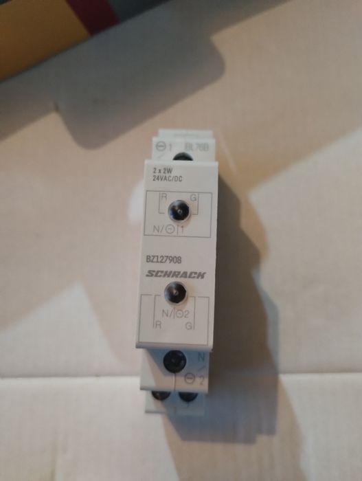 Lampa semnal dubla 12/24v ac dc