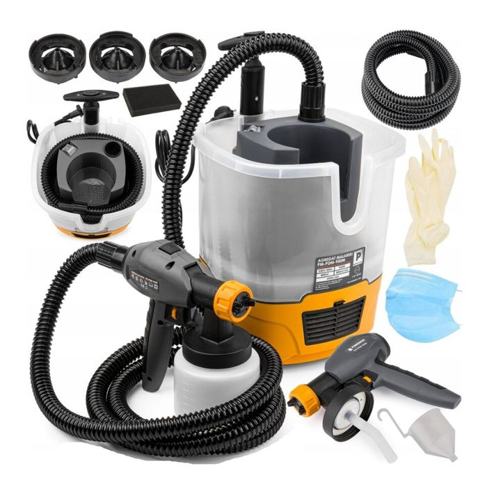 Pistol pentru vopsit electric, pulverizator, 950 W, Powermat