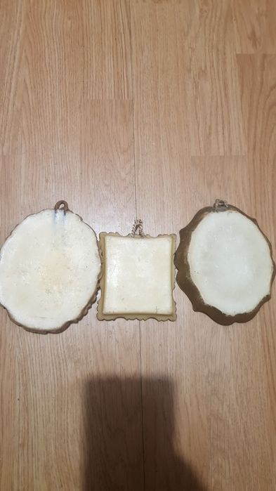 3 броя стари Български восъчни пана/барелеф