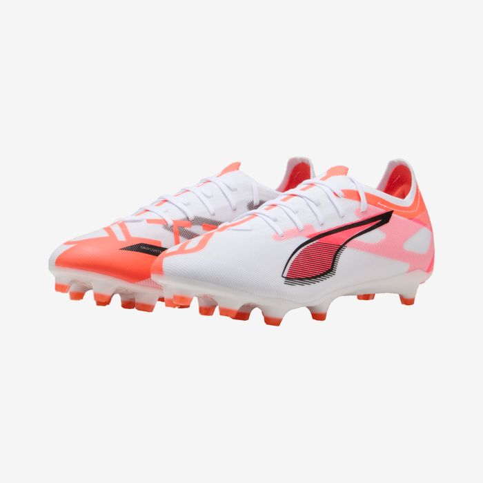 Ghete fotbal Ultra Match Fg/ag Adulți Alb - produs resigilat Decathlon