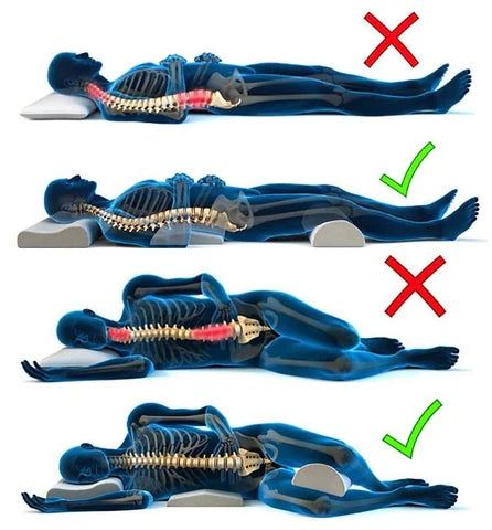 Продавам комплект ортопедични възглавници и коректор за гърба и стойка