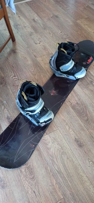 Snowboard 153см с обувки