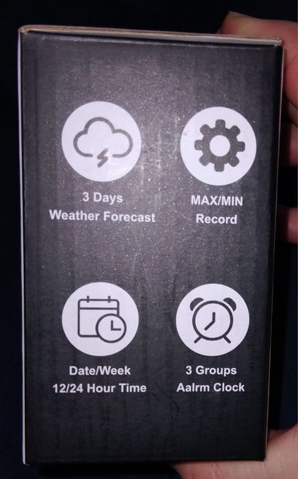 Wifi stație meteo Tuya noua  la cutie