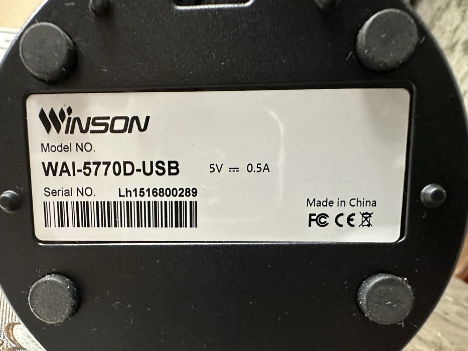 Новый 2D сканер штрих-кодов Winson WAI-5770D-USB